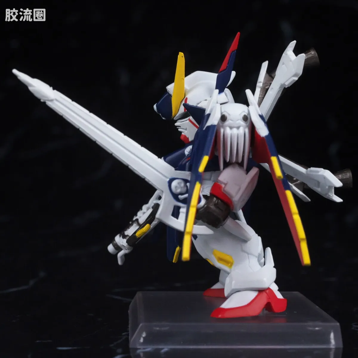 新FW系列食玩 GUNDAM CONVERGE CORE 机动战士海盗高达 钢铁的7人 B队套装 - 图片