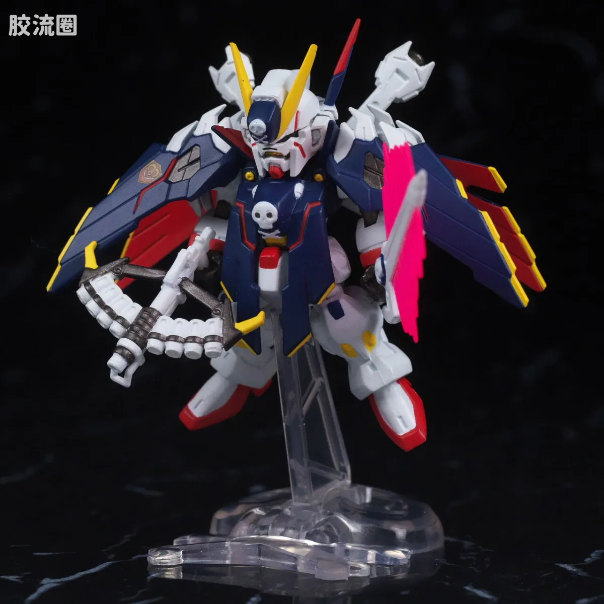 新FW系列食玩 GUNDAM CONVERGE CORE 机动战士海盗高达 钢铁的7人 B队套装 - 图片