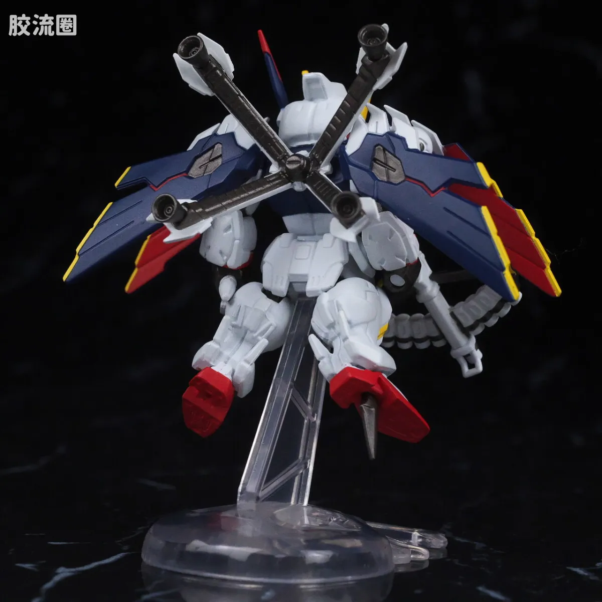 新FW系列食玩 GUNDAM CONVERGE CORE 机动战士海盗高达 钢铁的7人 B队套装 - 图片