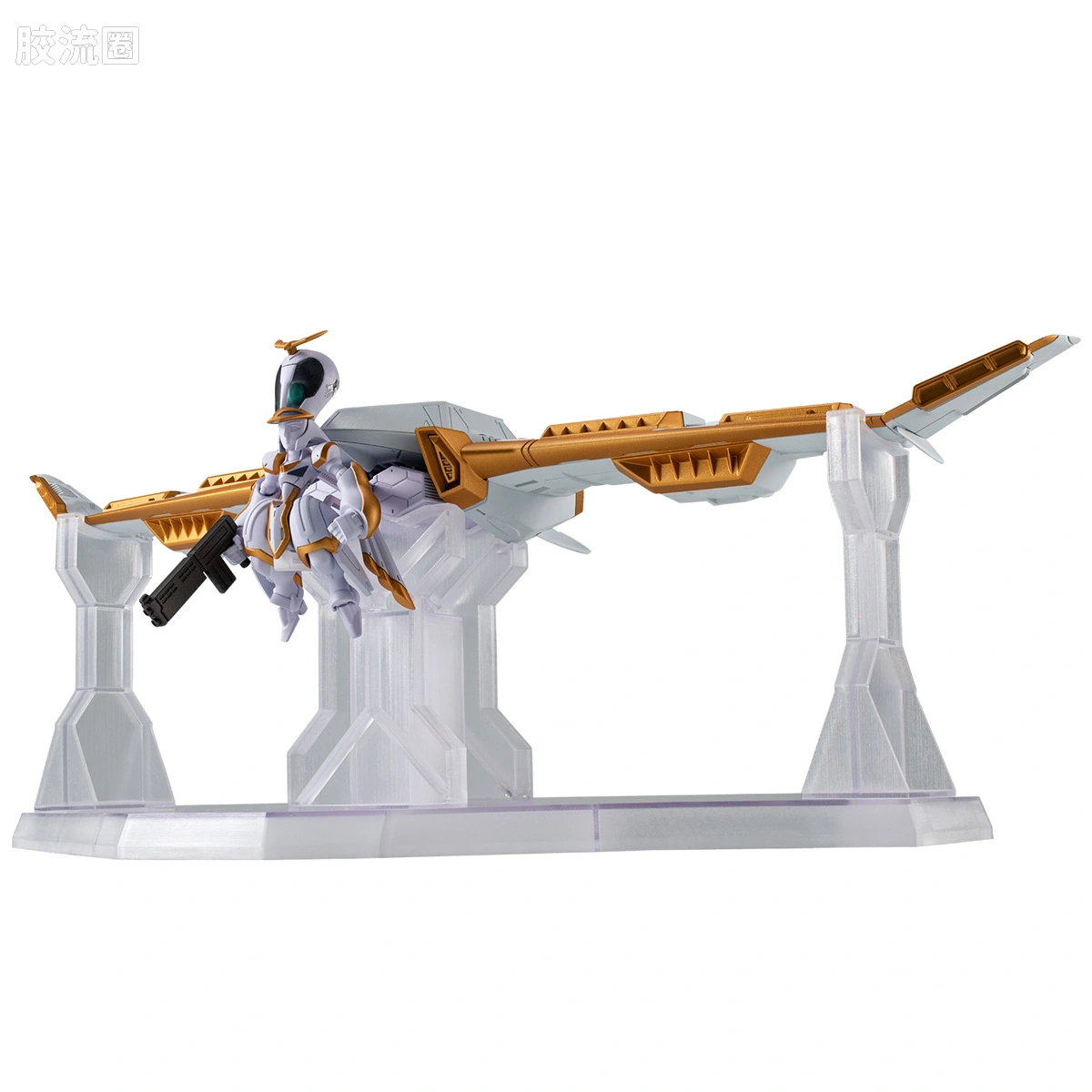 新FW系列食玩 GUNDAM CONVERGE CORE 机动战士海盗高达 钢铁的7人 安杰尔·迪欧纳&伊卡洛斯套装 - 图片