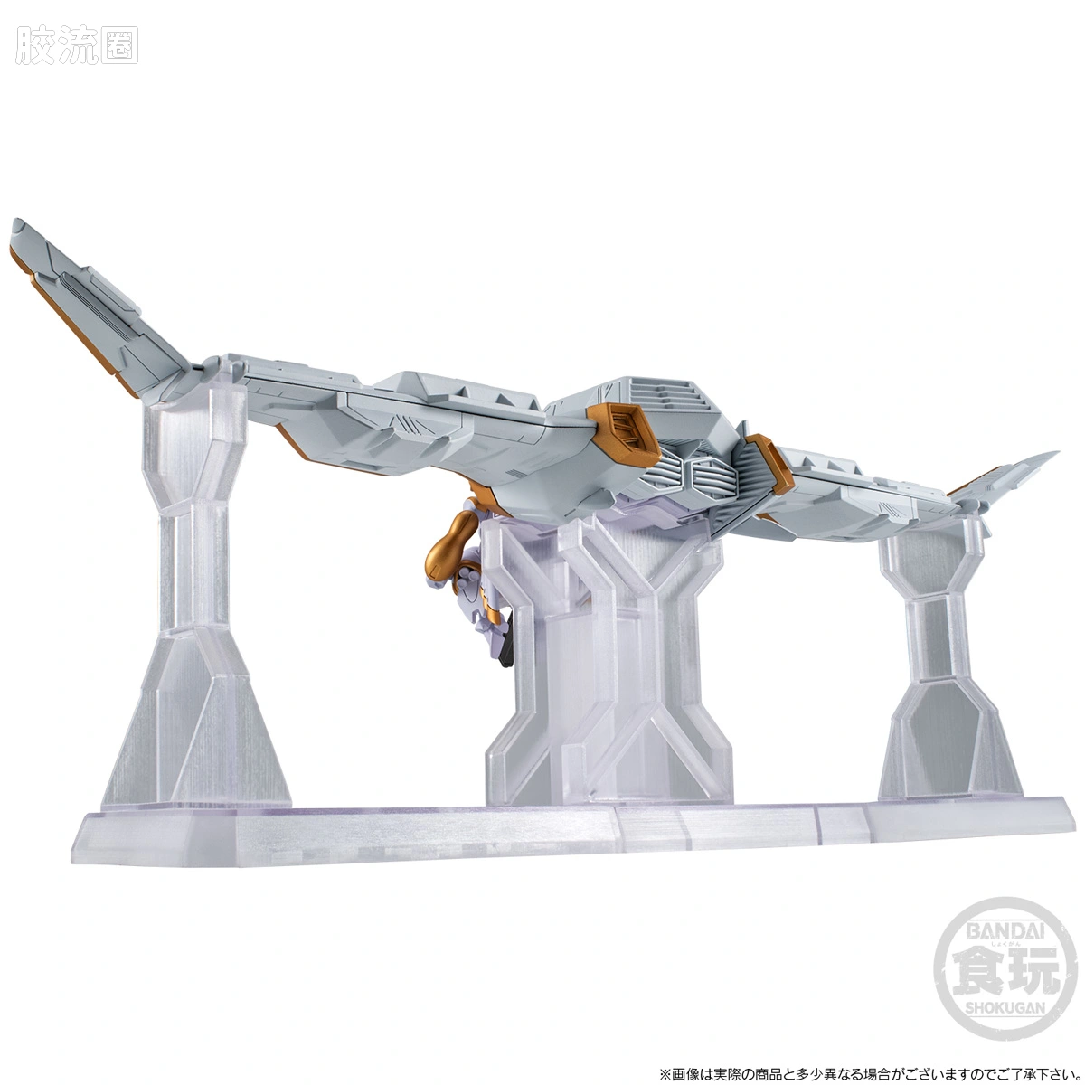 新FW系列食玩 GUNDAM CONVERGE CORE 机动战士海盗高达 钢铁的7人 安杰尔·迪欧纳&伊卡洛斯套装 - 图片