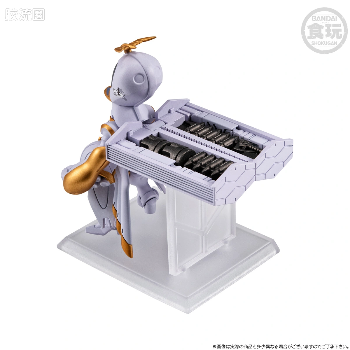 新FW系列食玩 GUNDAM CONVERGE CORE 机动战士海盗高达 钢铁的7人 安杰尔·迪欧纳&伊卡洛斯套装 - 图片