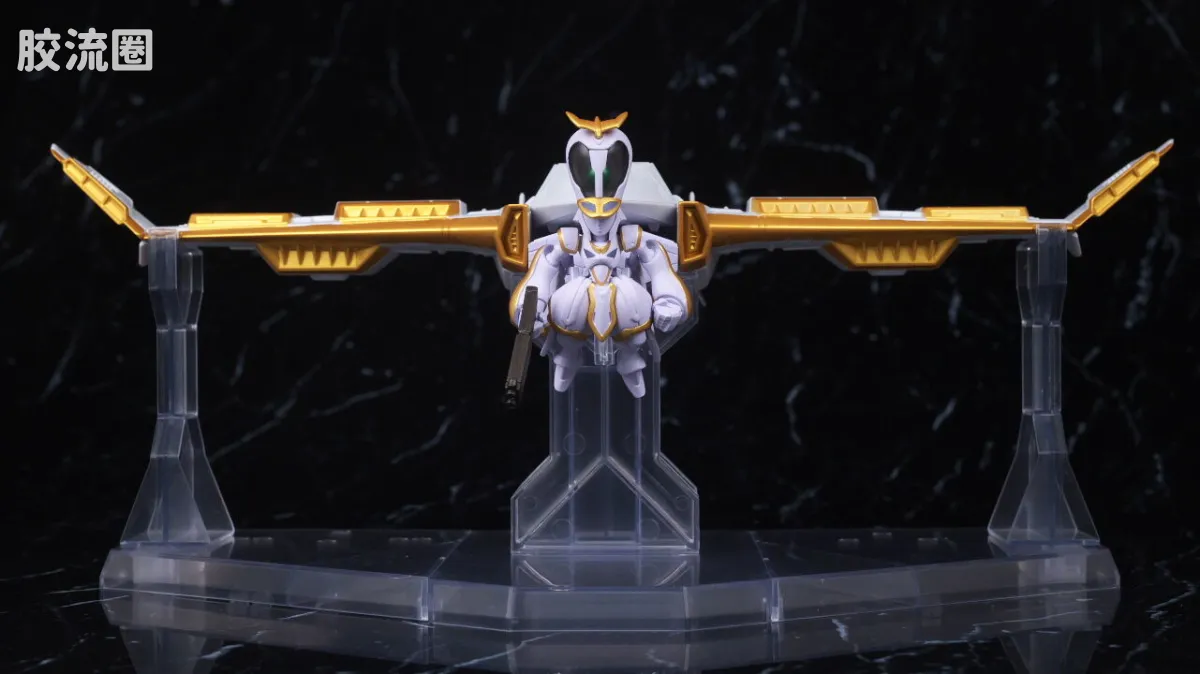 新FW系列食玩 GUNDAM CONVERGE CORE 机动战士海盗高达 钢铁的7人 安杰尔·迪欧纳&伊卡洛斯套装 - 图片