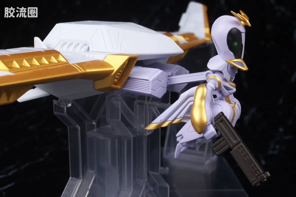 新FW系列食玩 GUNDAM CONVERGE CORE 机动战士海盗高达 钢铁的7人 安杰尔·迪欧纳&伊卡洛斯套装 - 图片