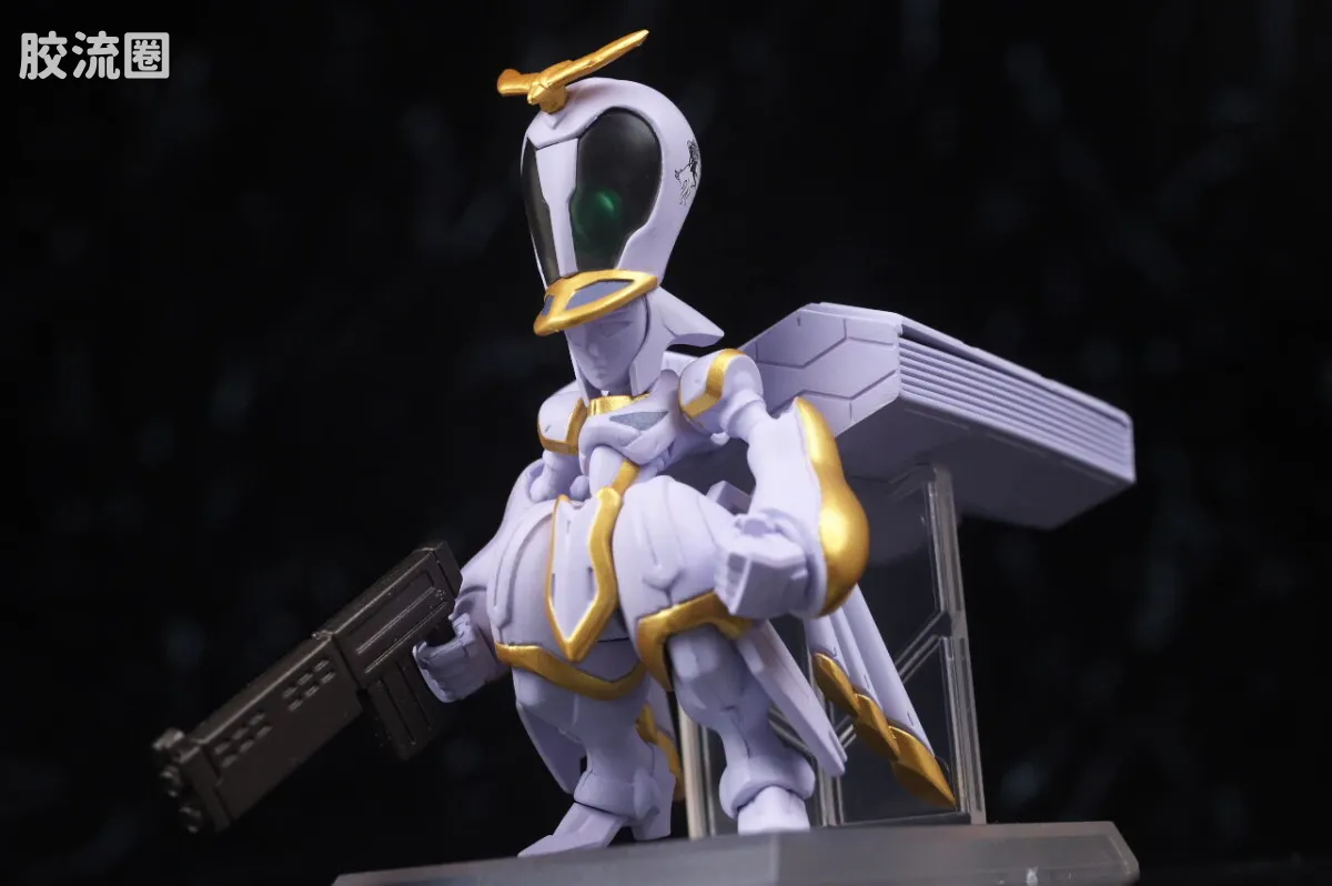 新FW系列食玩 GUNDAM CONVERGE CORE 机动战士海盗高达 钢铁的7人 安杰尔·迪欧纳&伊卡洛斯套装 - 图片