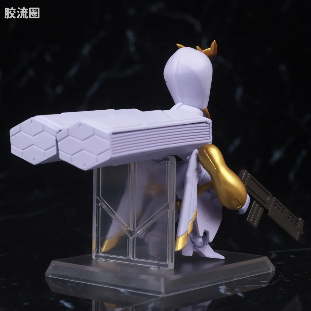 新FW系列食玩 GUNDAM CONVERGE CORE 机动战士海盗高达 钢铁的7人 安杰尔·迪欧纳&伊卡洛斯套装 - 图片