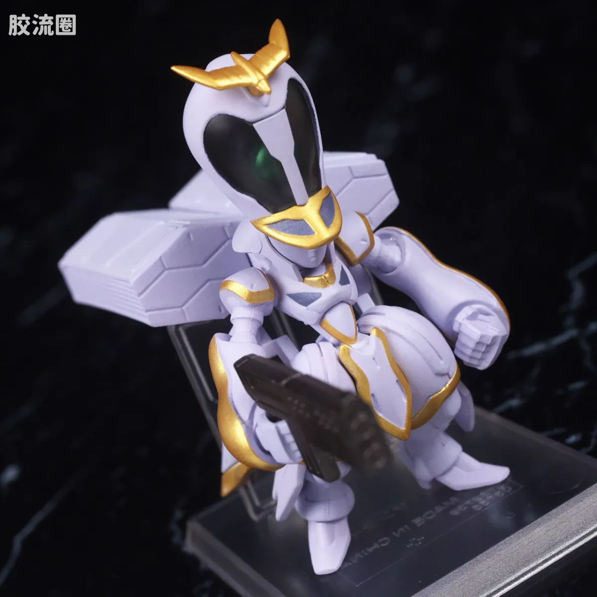 新FW系列食玩 GUNDAM CONVERGE CORE 机动战士海盗高达 钢铁的7人 安杰尔·迪欧纳&伊卡洛斯套装 - 图片