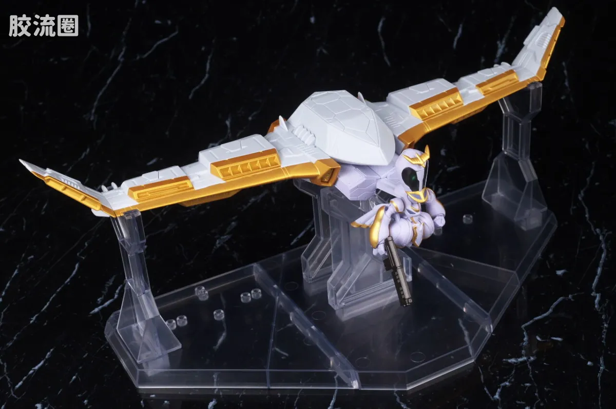新FW系列食玩 GUNDAM CONVERGE CORE 机动战士海盗高达 钢铁的7人 安杰尔·迪欧纳&伊卡洛斯套装 - 图片