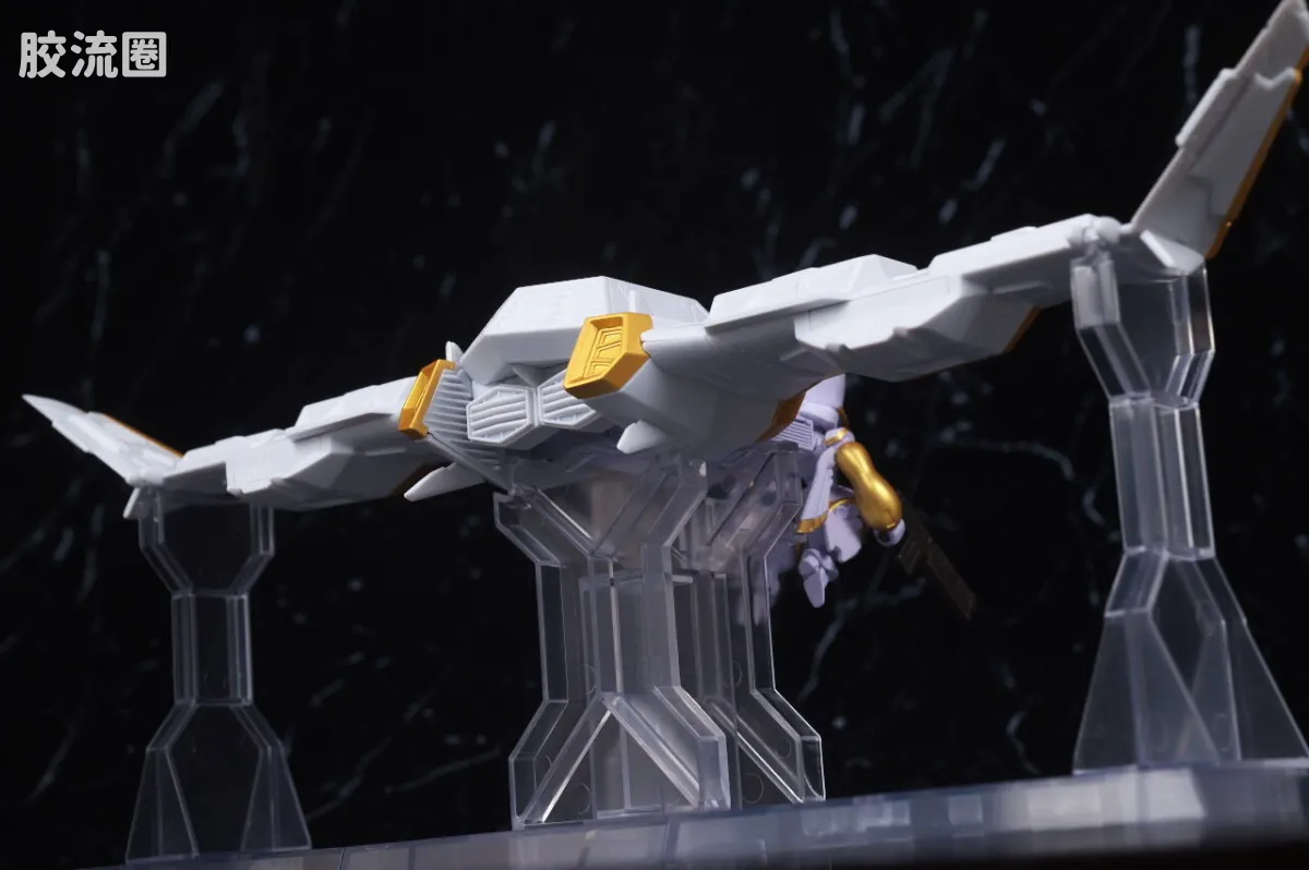 新FW系列食玩 GUNDAM CONVERGE CORE 机动战士海盗高达 钢铁的7人 安杰尔·迪欧纳&伊卡洛斯套装 - 图片