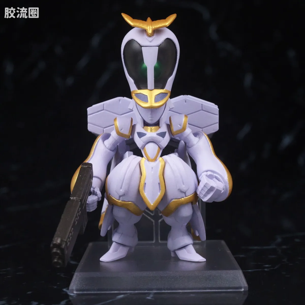 新FW系列食玩 GUNDAM CONVERGE CORE 机动战士海盗高达 钢铁的7人 安杰尔·迪欧纳&伊卡洛斯套装 - 图片