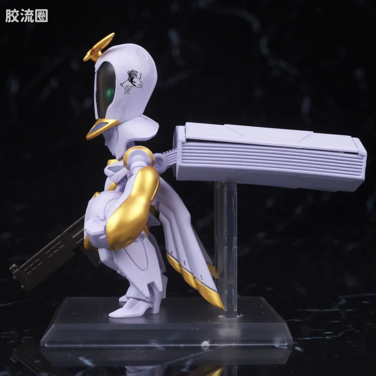 新FW系列食玩 GUNDAM CONVERGE CORE 机动战士海盗高达 钢铁的7人 安杰尔·迪欧纳&伊卡洛斯套装 - 图片