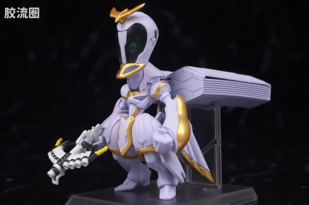 新FW系列食玩 GUNDAM CONVERGE CORE 机动战士海盗高达 钢铁的7人 安杰尔·迪欧纳&伊卡洛斯套装 - 图片