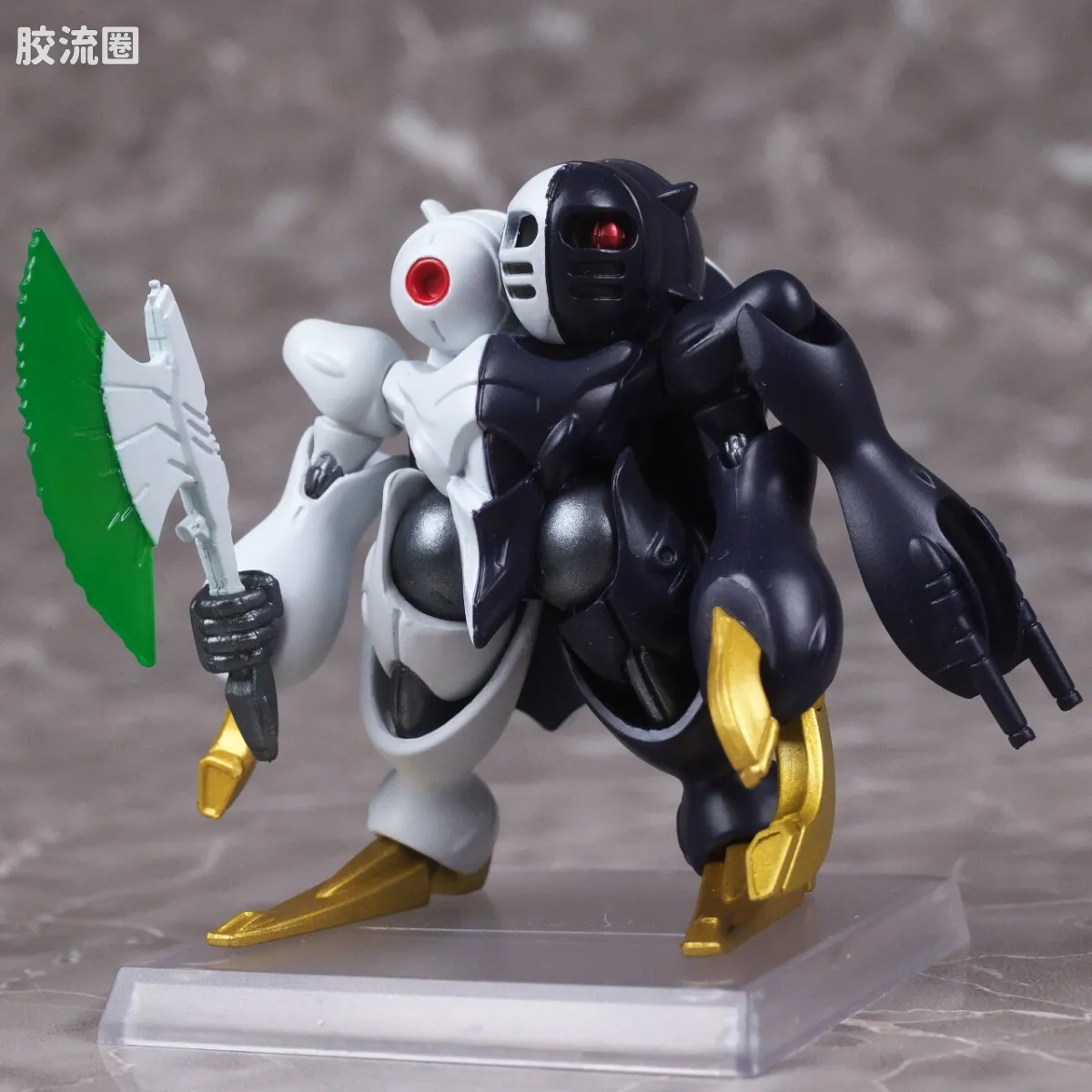 新FW系列食玩 GUNDAM CONVERGE CORE 机动战士海盗高达 钢铁的7人 迪奇托斯套装 - 图片