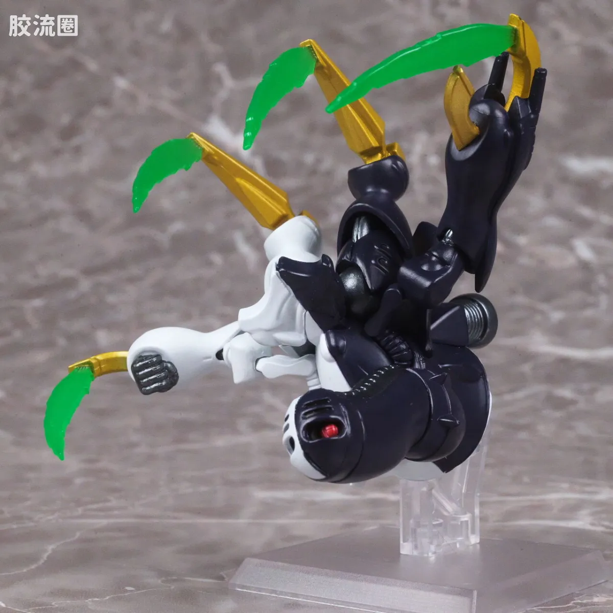新FW系列食玩 GUNDAM CONVERGE CORE 机动战士海盗高达 钢铁的7人 迪奇托斯套装 - 图片