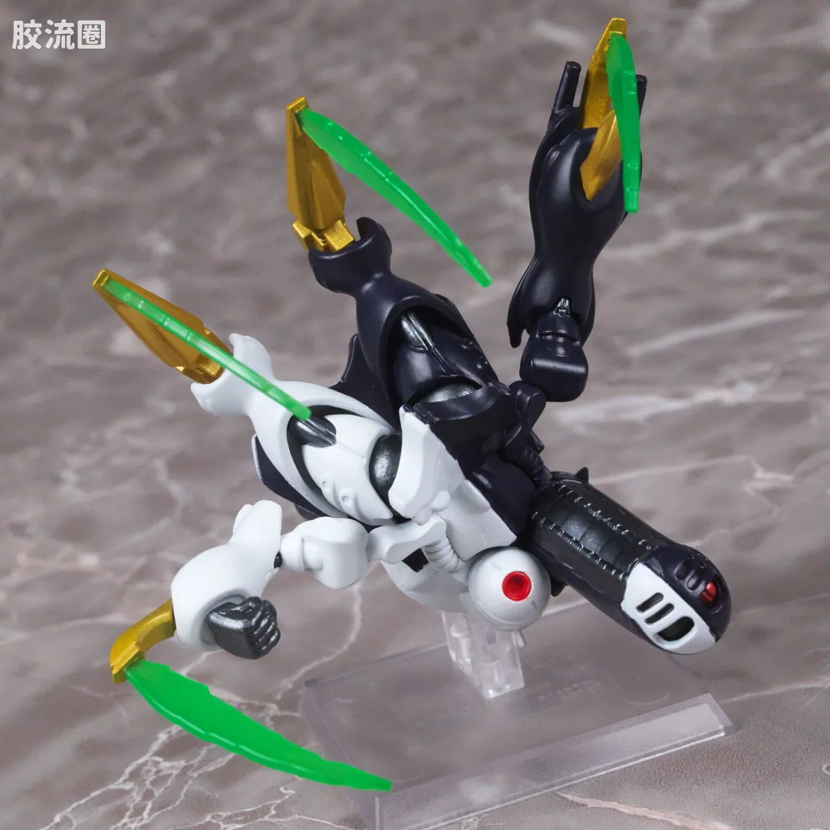新FW系列食玩 GUNDAM CONVERGE CORE 机动战士海盗高达 钢铁的7人 迪奇托斯套装 - 图片