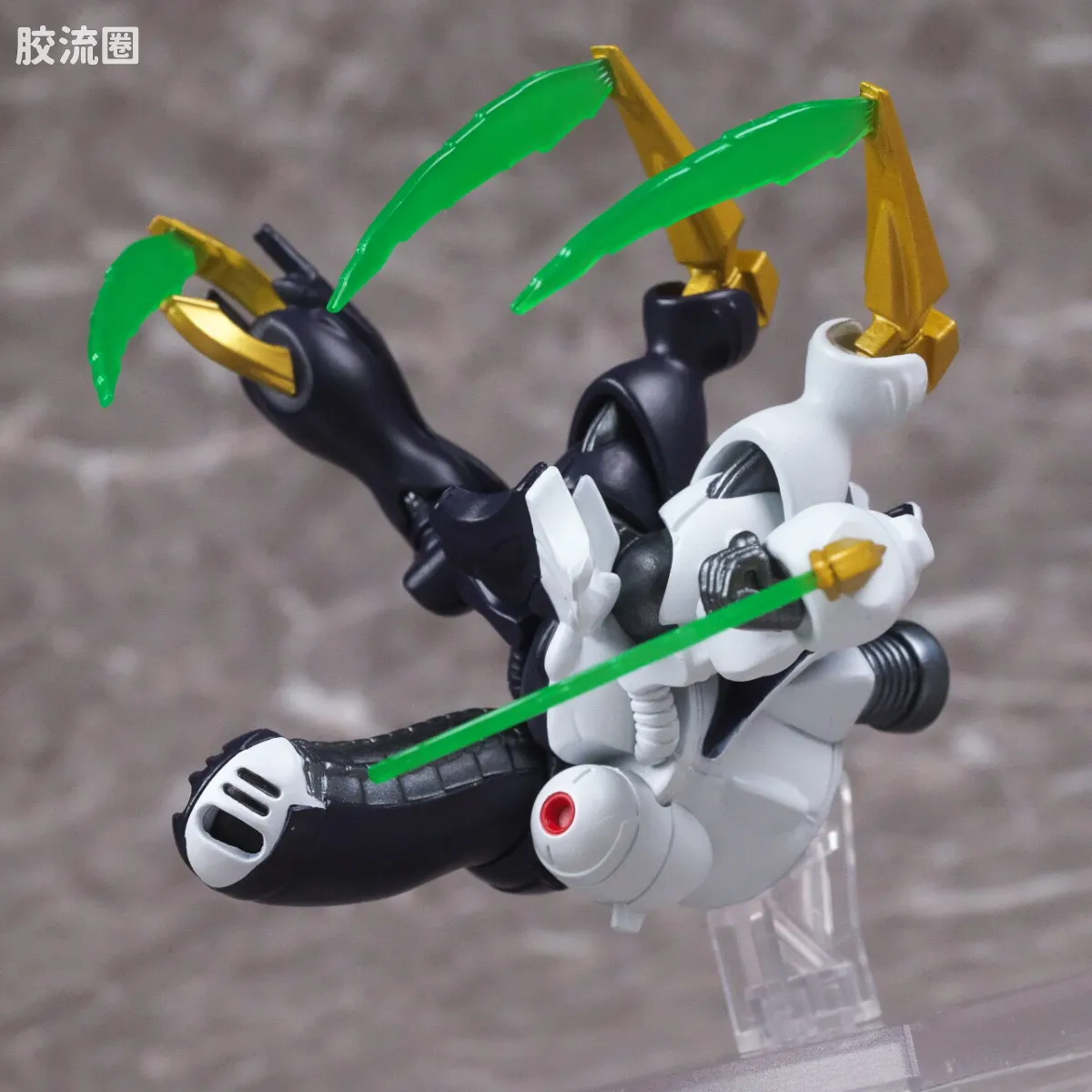 新FW系列食玩 GUNDAM CONVERGE CORE 机动战士海盗高达 钢铁的7人 迪奇托斯套装 - 图片
