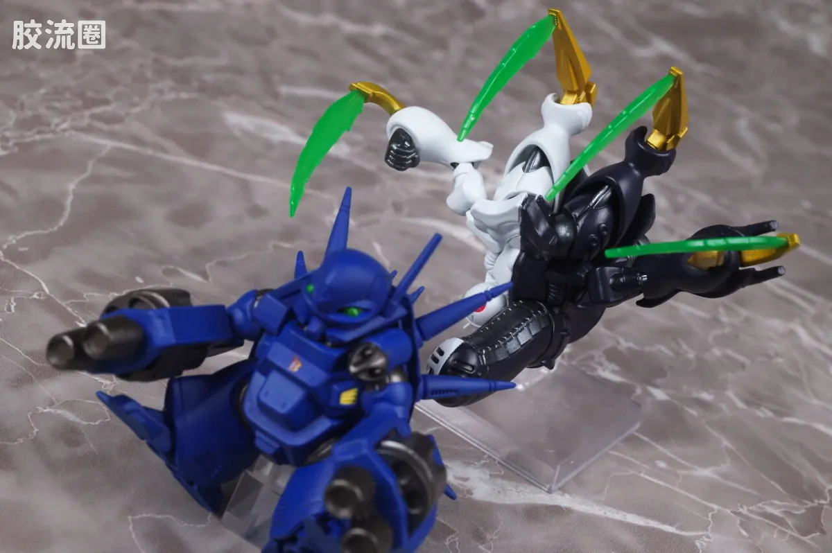 新FW系列食玩 GUNDAM CONVERGE CORE 机动战士海盗高达 钢铁的7人 迪奇托斯套装 - 图片