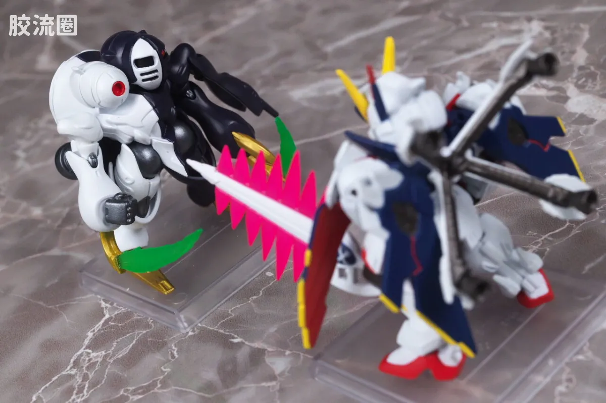 新FW系列食玩 GUNDAM CONVERGE CORE 机动战士海盗高达 钢铁的7人 迪奇托斯套装 - 图片