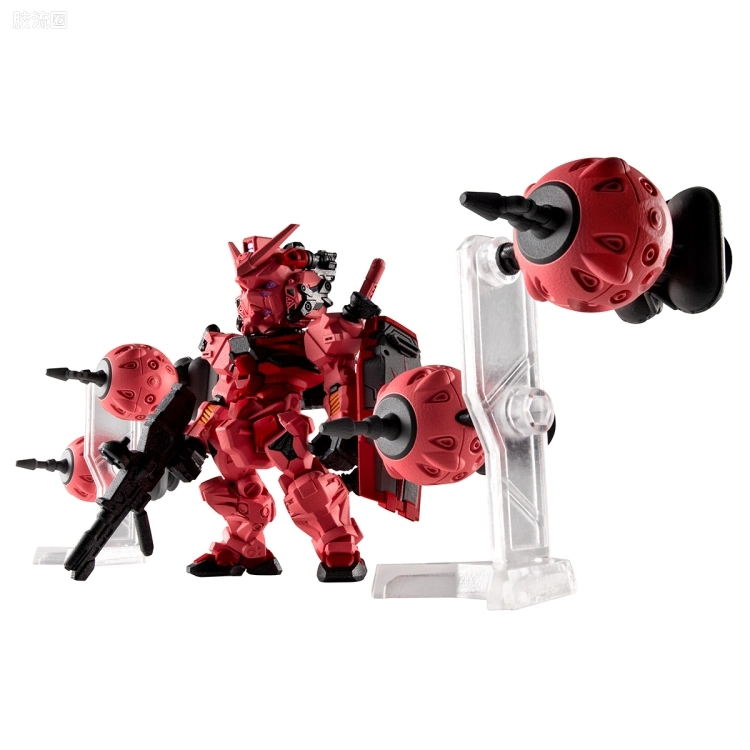 新FW系列食玩 GUNDAM CONVERGE CORE 红高达套装 - 图片