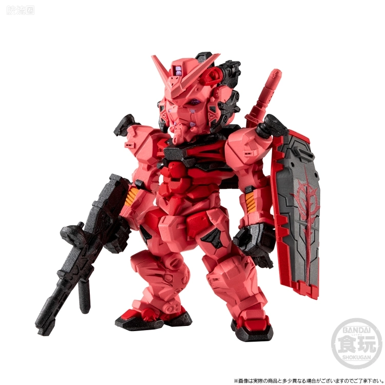 新FW系列食玩 GUNDAM CONVERGE CORE 红高达套装 - 图片