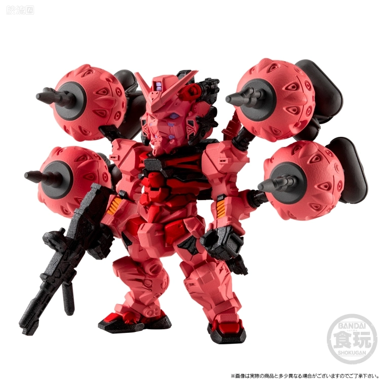 新FW系列食玩 GUNDAM CONVERGE CORE 红高达套装 - 图片
