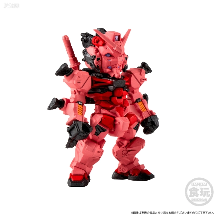 新FW系列食玩 GUNDAM CONVERGE CORE 红高达套装 - 图片