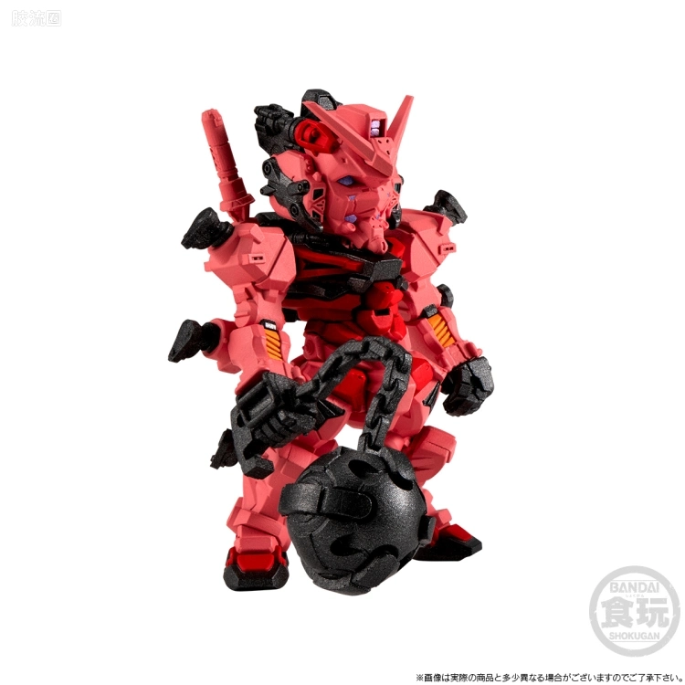 新FW系列食玩 GUNDAM CONVERGE CORE 红高达套装 - 图片