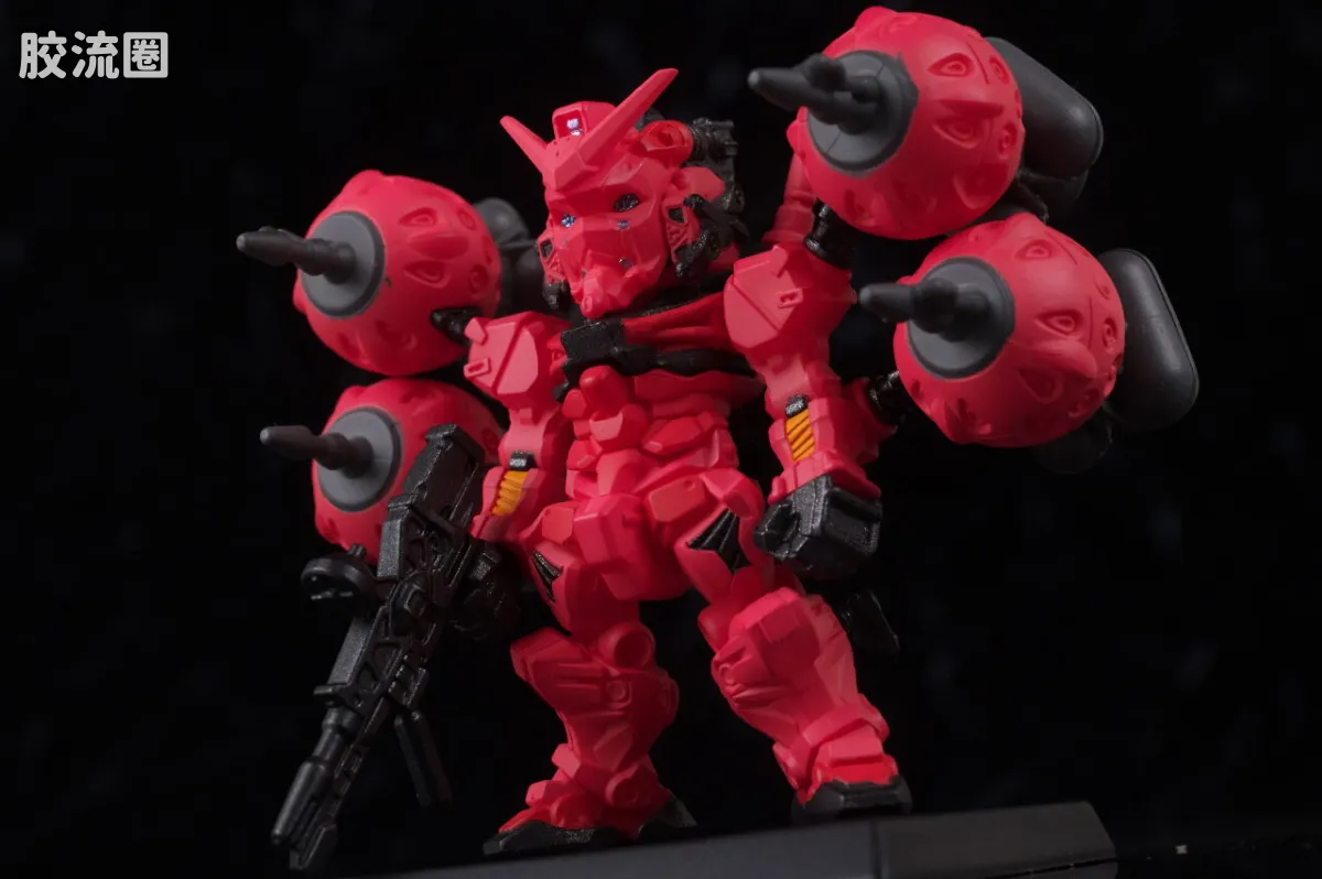 新FW系列食玩 GUNDAM CONVERGE CORE 红高达套装 - 图片