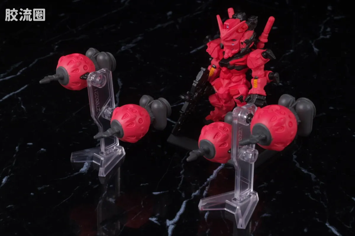 新FW系列食玩 GUNDAM CONVERGE CORE 红高达套装 - 图片