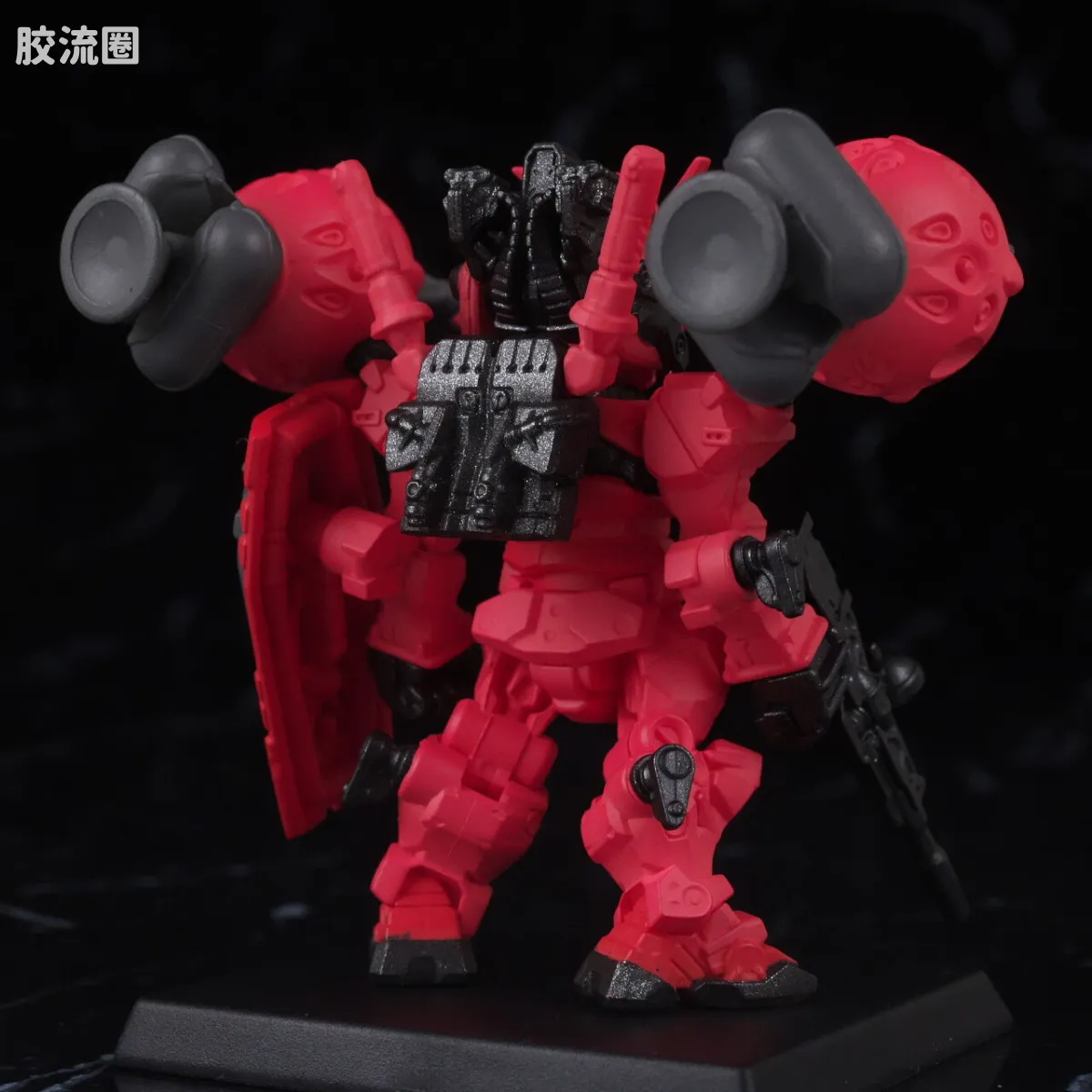 新FW系列食玩 GUNDAM CONVERGE CORE 红高达套装 - 图片
