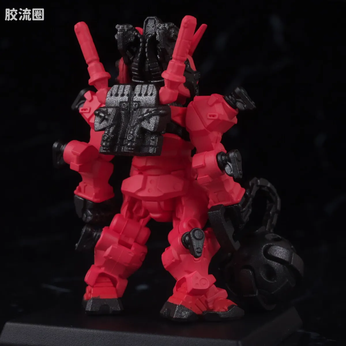 新FW系列食玩 GUNDAM CONVERGE CORE 红高达套装 - 图片