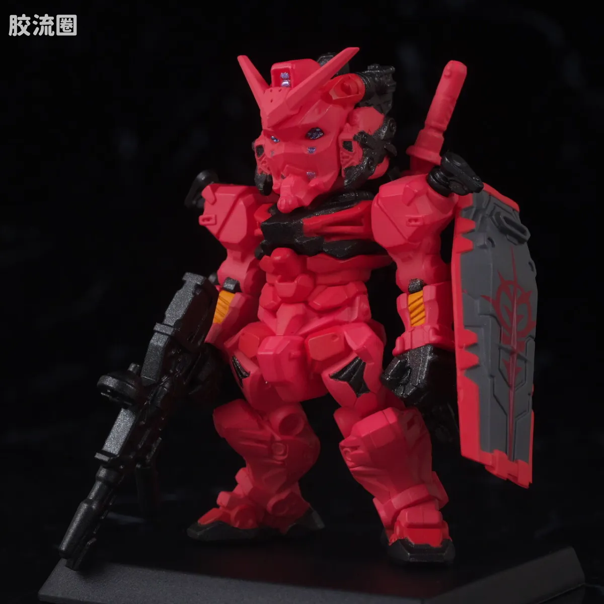 新FW系列食玩 GUNDAM CONVERGE CORE 红高达套装 - 图片