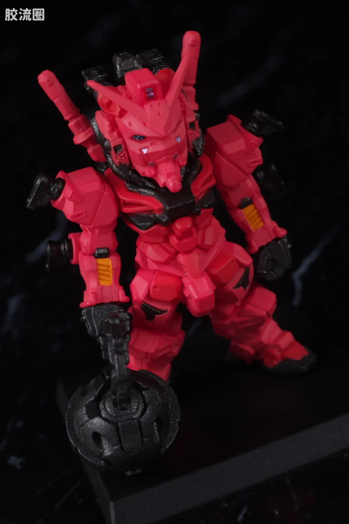 新FW系列食玩 GUNDAM CONVERGE CORE 红高达套装 - 图片