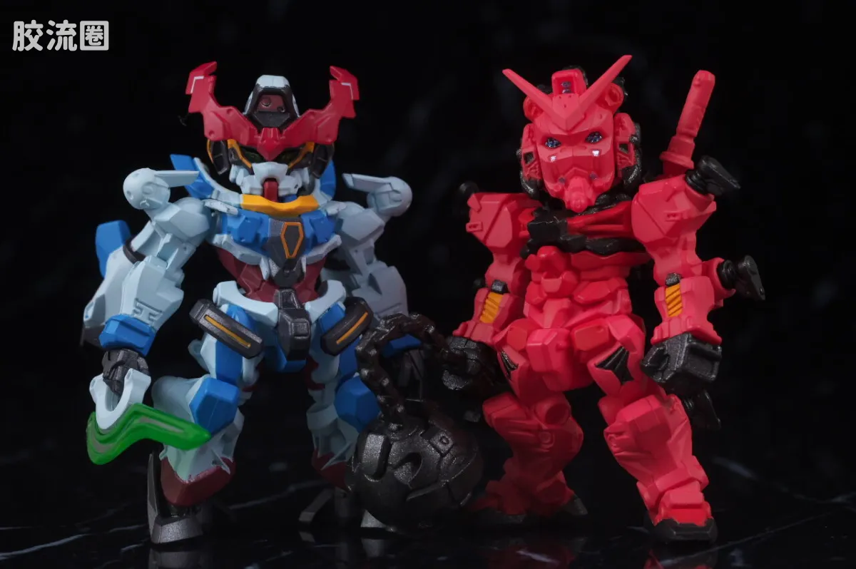 新FW系列食玩 GUNDAM CONVERGE CORE 红高达套装 - 图片