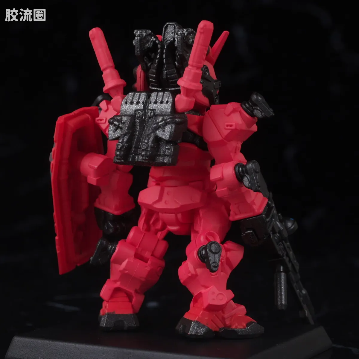 新FW系列食玩 GUNDAM CONVERGE CORE 红高达套装 - 图片