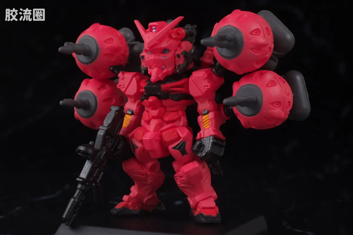 新FW系列食玩 GUNDAM CONVERGE CORE 红高达套装 - 图片