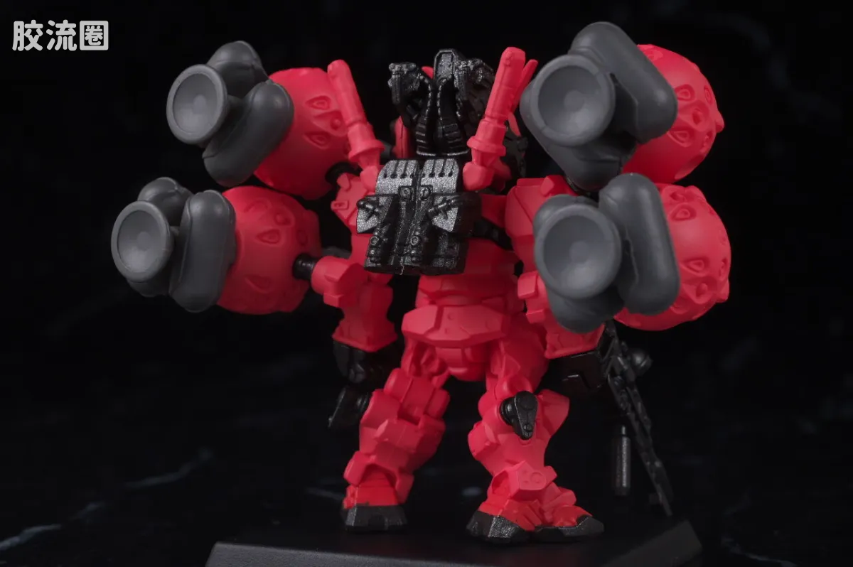新FW系列食玩 GUNDAM CONVERGE CORE 红高达套装 - 图片