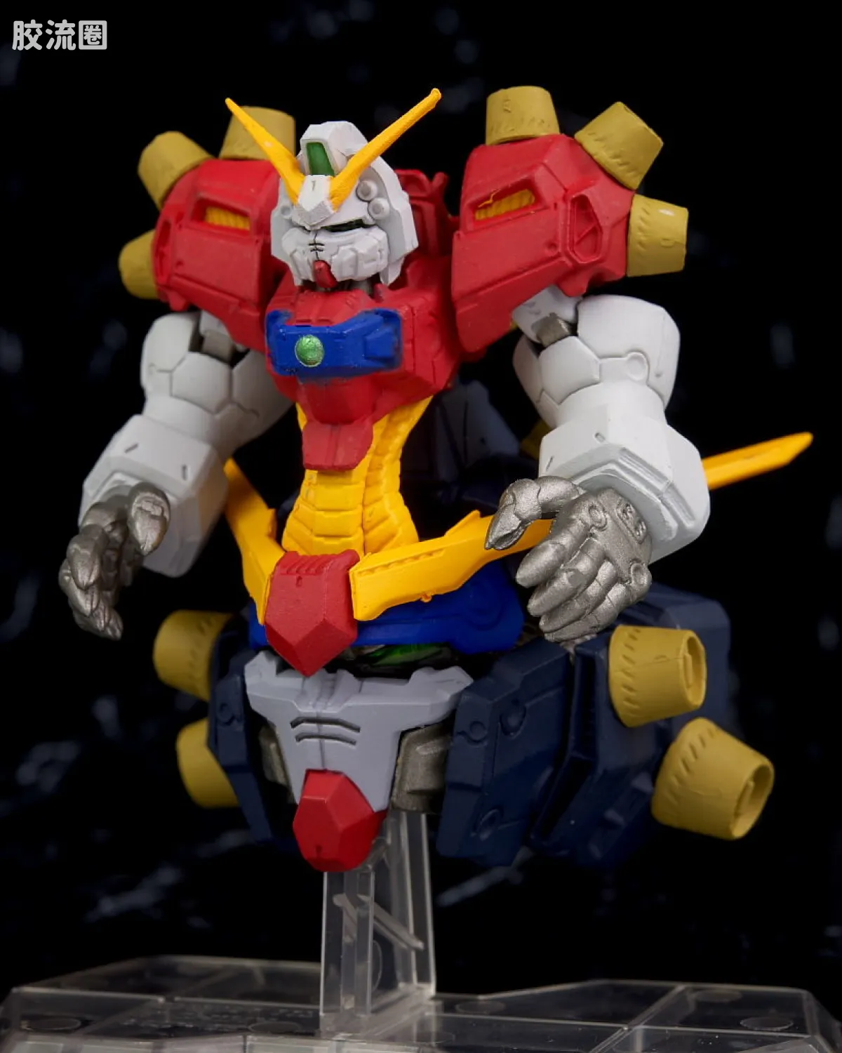 新FW系列食玩 GUNDAM CONVERGE EX EX19 恶魔高达最终形态 - 图片
