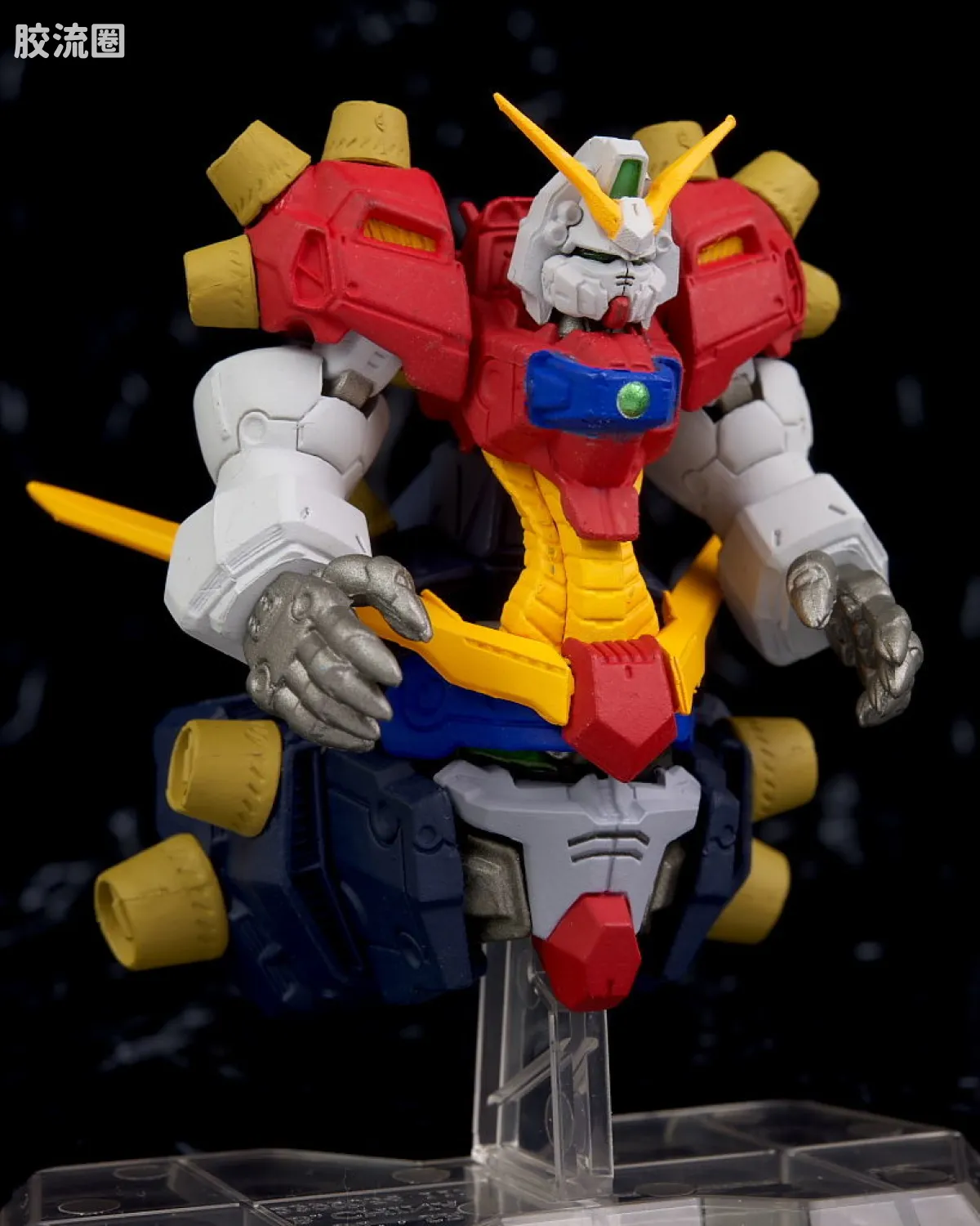 新FW系列食玩 GUNDAM CONVERGE EX EX19 恶魔高达最终形态 - 图片