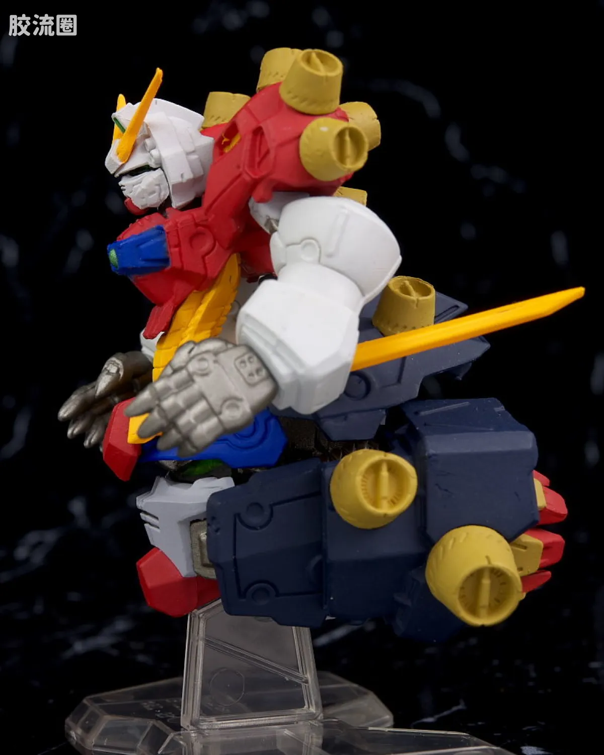 新FW系列食玩 GUNDAM CONVERGE EX EX19 恶魔高达最终形态 - 图片