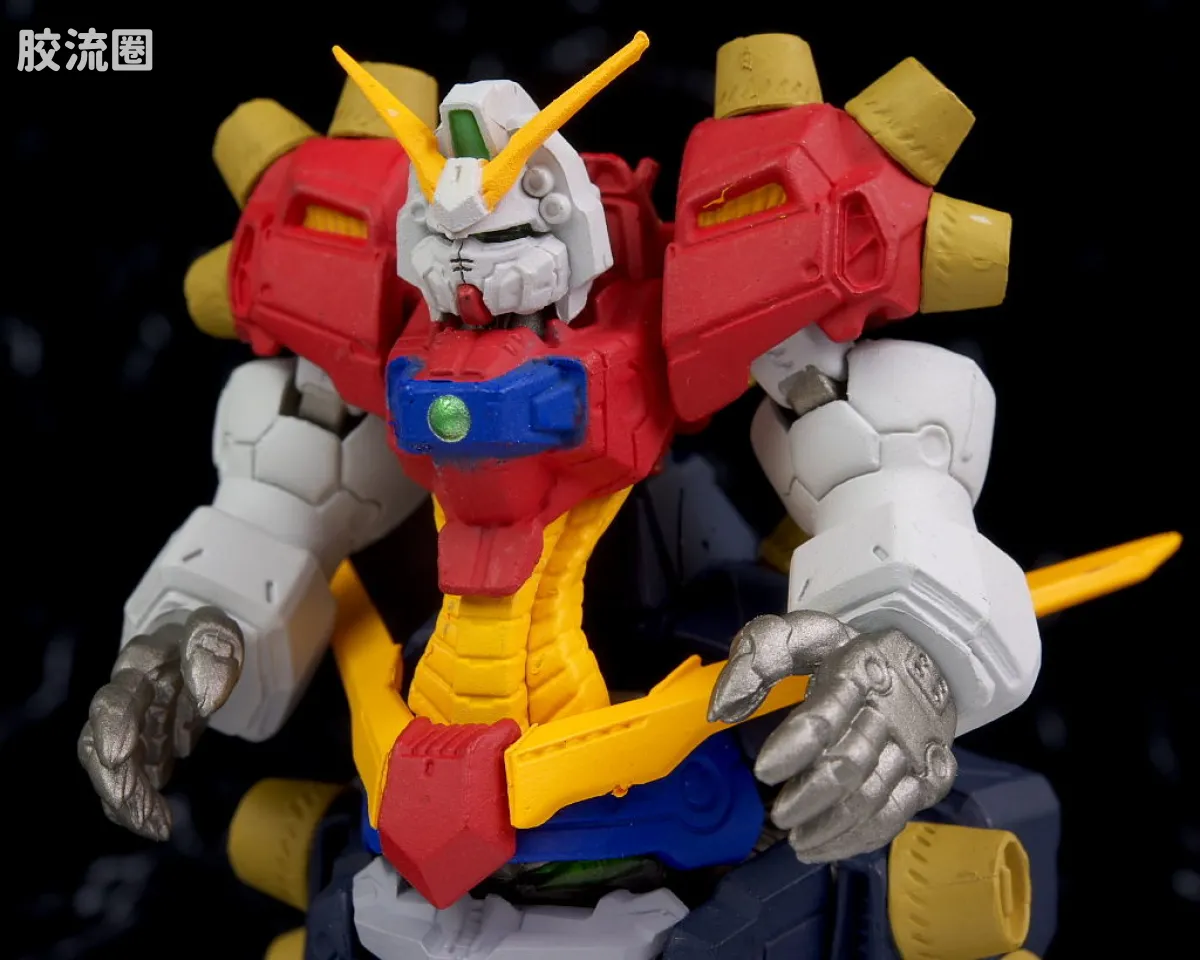 新FW系列食玩 GUNDAM CONVERGE EX EX19 恶魔高达最终形态 - 图片