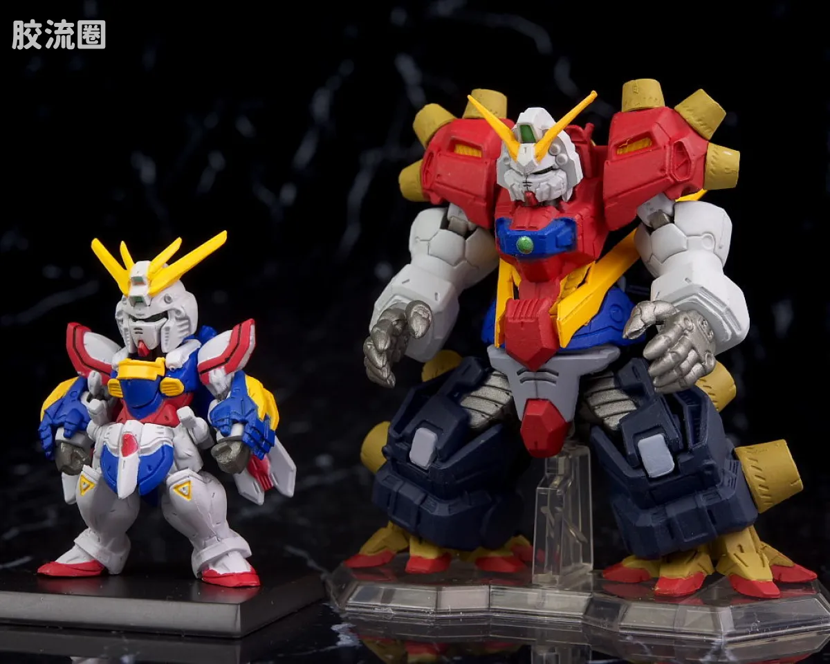 新FW系列食玩 GUNDAM CONVERGE EX EX19 恶魔高达最终形态 - 图片