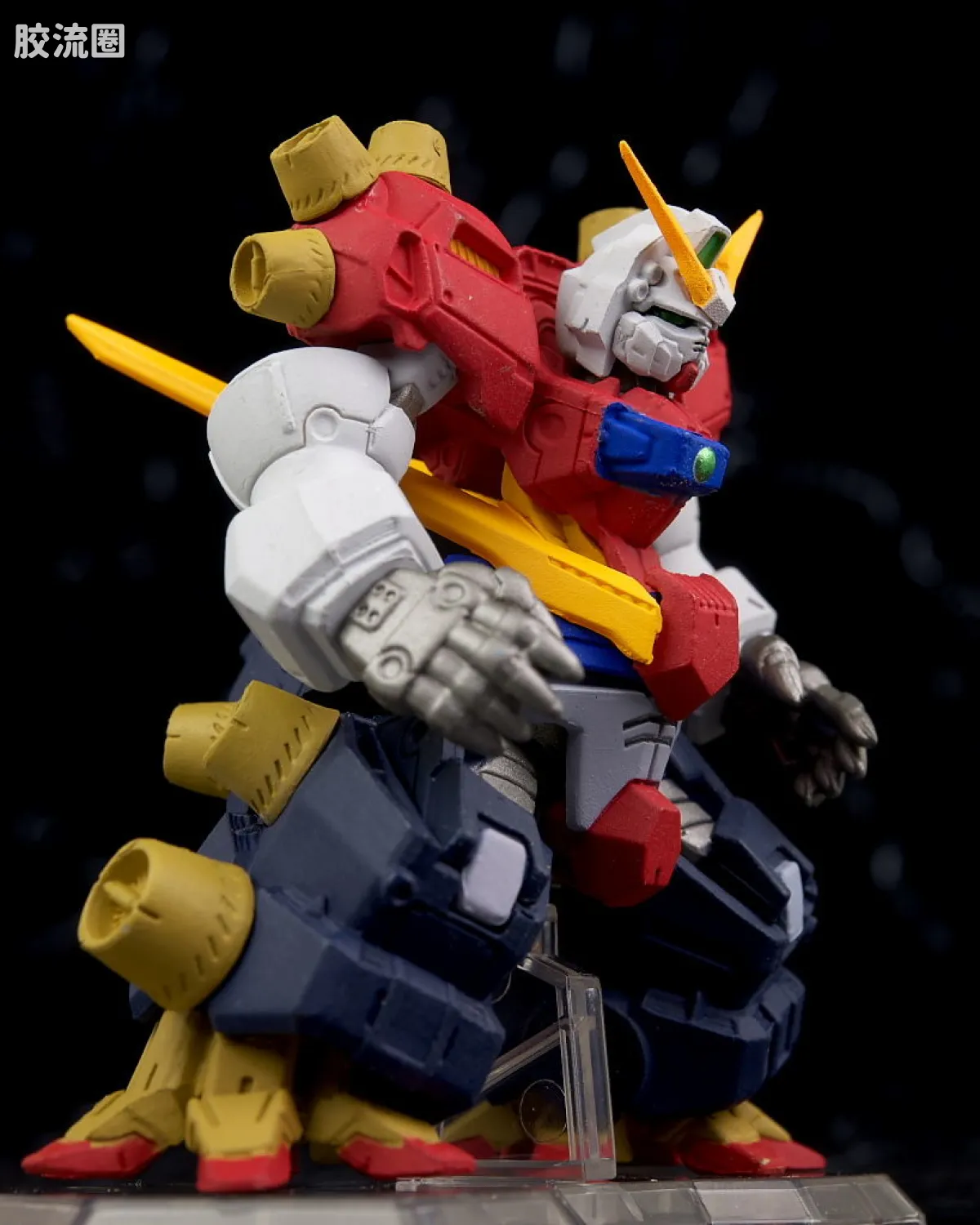 新FW系列食玩 GUNDAM CONVERGE EX EX19 恶魔高达最终形态 - 图片