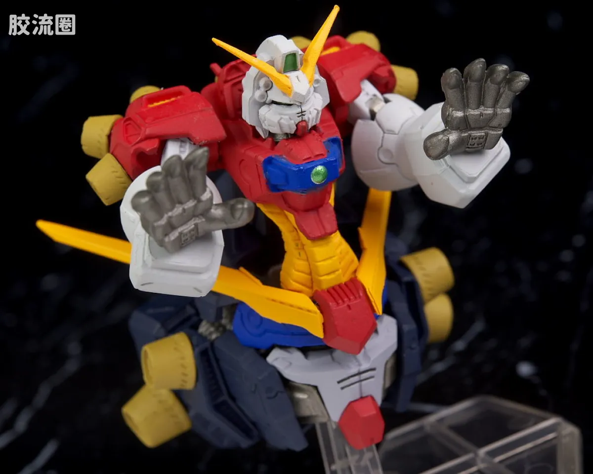 新FW系列食玩 GUNDAM CONVERGE EX EX19 恶魔高达最终形态 - 图片