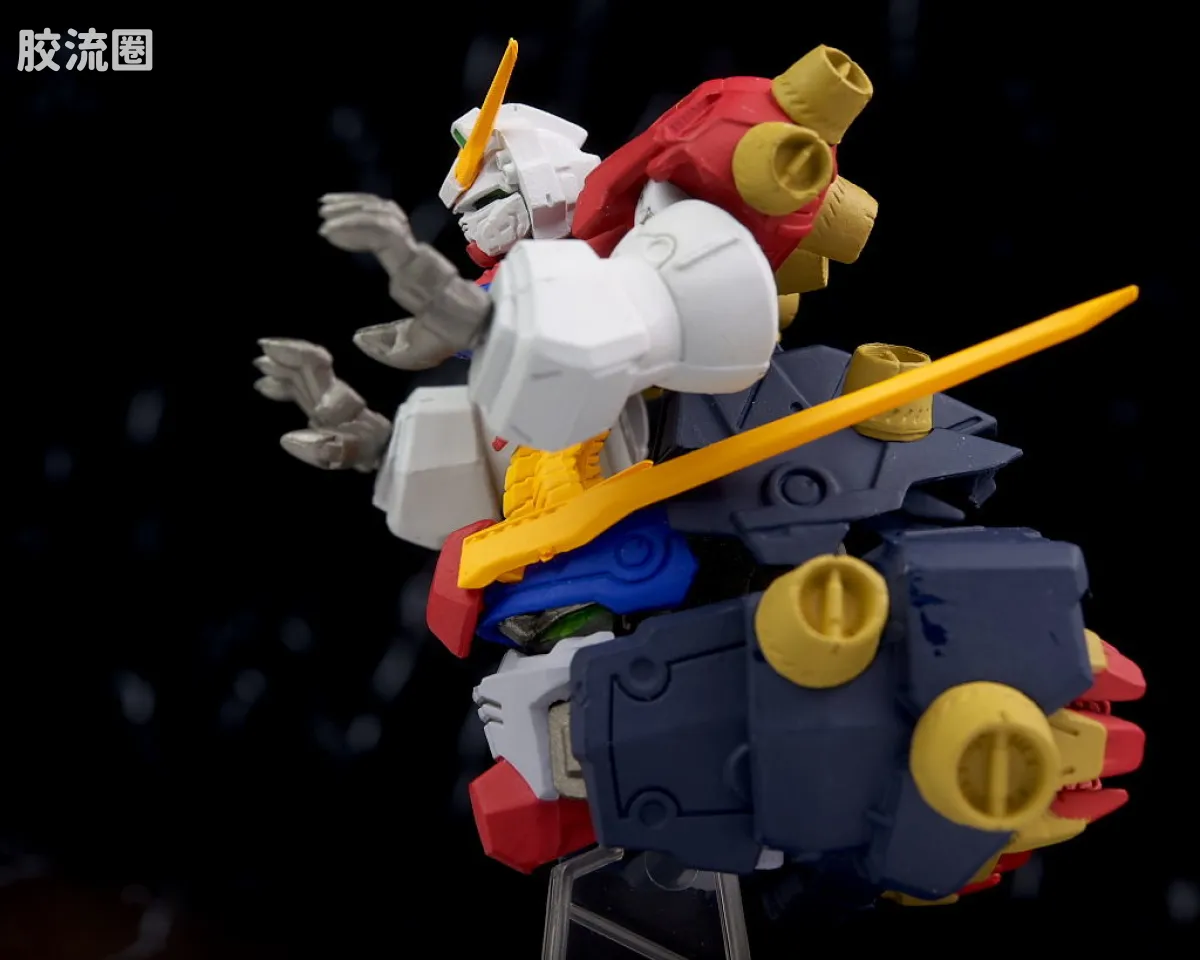 新FW系列食玩 GUNDAM CONVERGE EX EX19 恶魔高达最终形态 - 图片