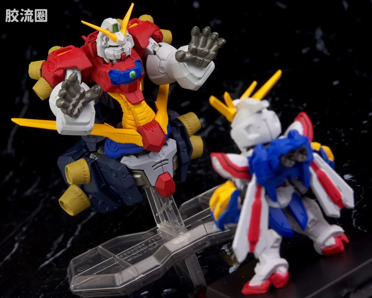 新FW系列食玩 GUNDAM CONVERGE EX EX19 恶魔高达最终形态 - 图片