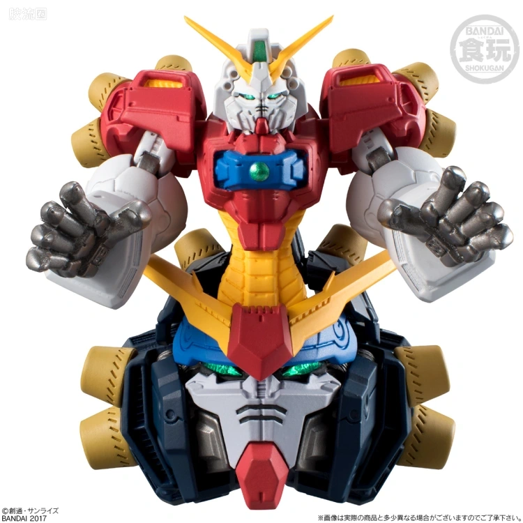 新FW系列食玩 GUNDAM CONVERGE EX EX19 恶魔高达最终形态 - 图片