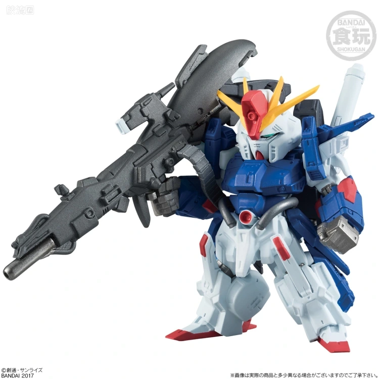 万代新FW系列食玩 GUNDAM CONVERGE EX EX21 全装甲ZZ高达 | 比例、价格、评测、说明书 - 胶流圈