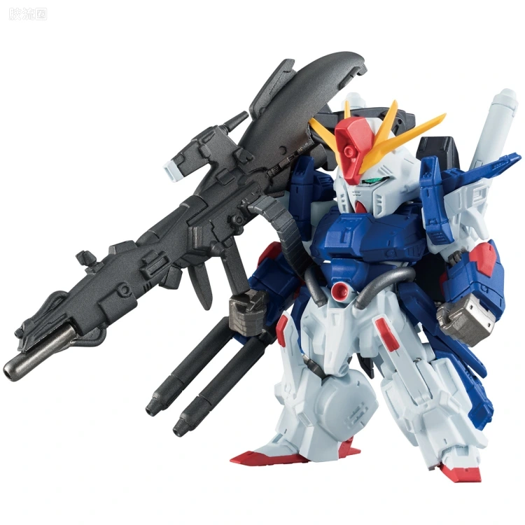 新FW系列食玩 GUNDAM CONVERGE EX EX21 全装甲ZZ高达 - 图片