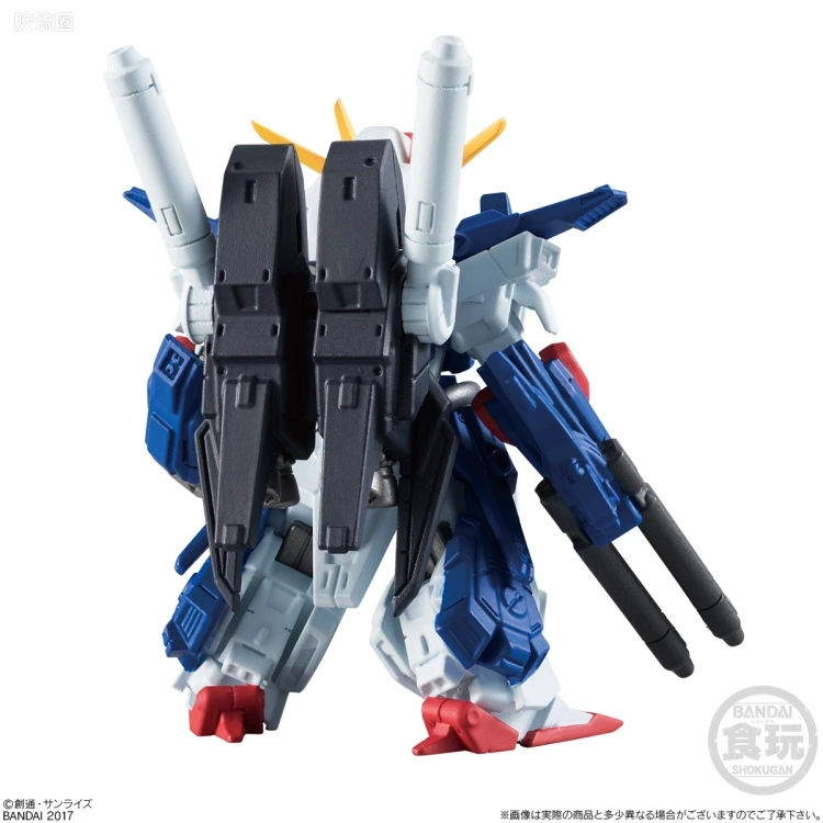 新FW系列食玩 GUNDAM CONVERGE EX EX21 全装甲ZZ高达 - 图片